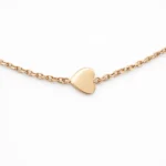 Bratara Luvand din aur galben cu stelute si inimi - vedere 5